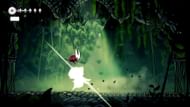 What it looks like when you get a direct hit on Moss Mother (Image via Team Cherry | YouTube/@Grohlvania)